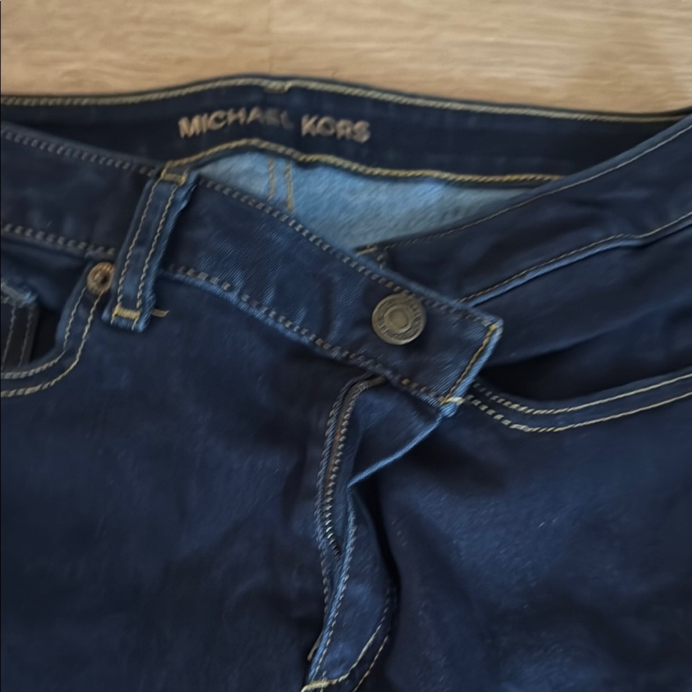 NWOT Women’s Size 8 Michael Kors Dark Blue Jeans